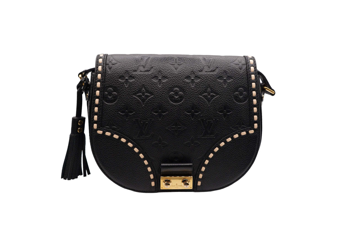 Louis Vuitton Junot Empreinte Leather Whipstitch Crossbody