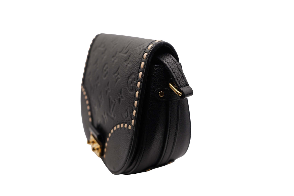Louis Vuitton Junot Empreinte Leather Whipstitch Crossbody